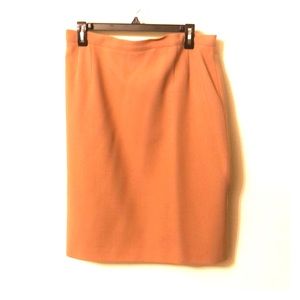 Giorgio Armani Le Collezioni camel pencil skirt